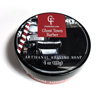 Silk Tallow Shave Soap - Ghost Town Barber - Chiseled Face
